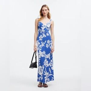 Madewell Tank Midi Dress in Floral